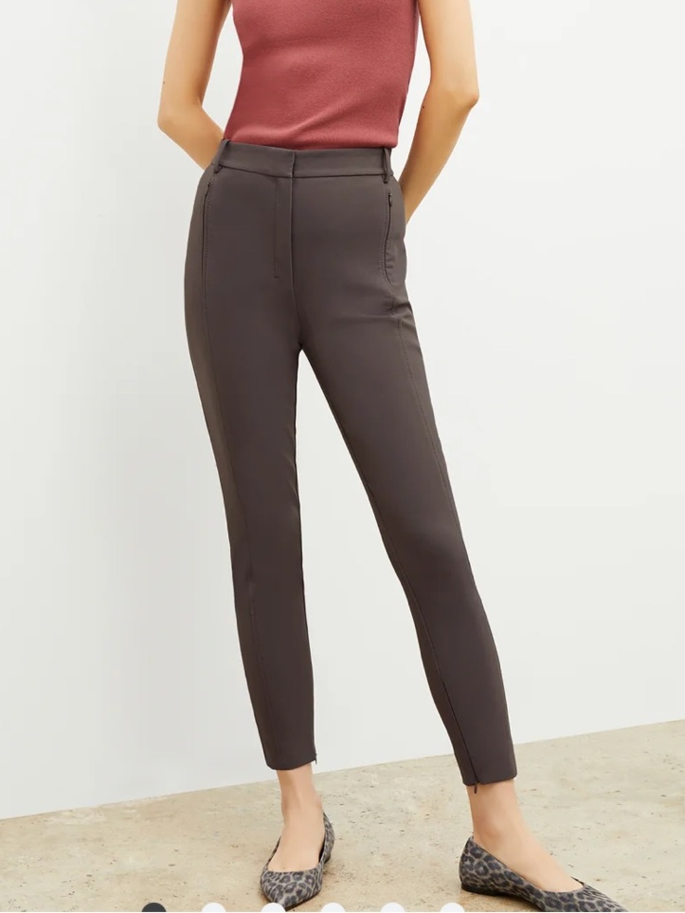 M.M. LaFleur the Curie Pant - Powerstretch 8S size